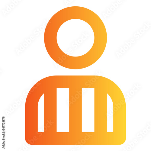 Offender gradient icon