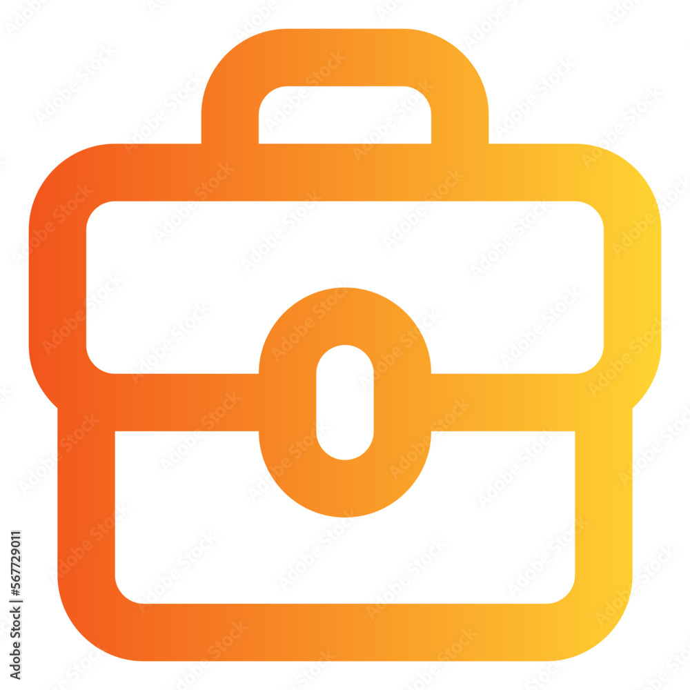 suitcase gradient icon suitcase gradient icon
