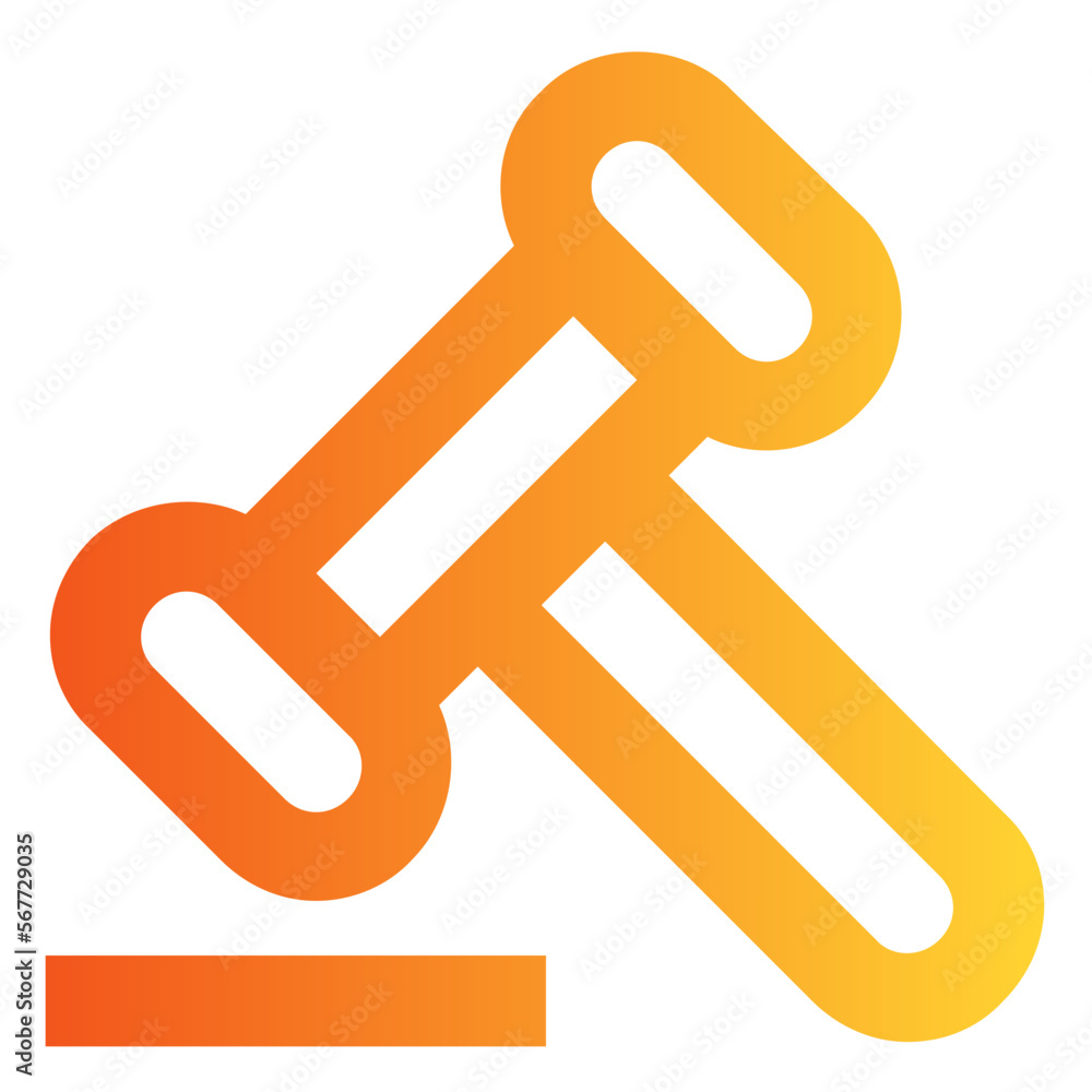auction gradient icon auction gradient icon