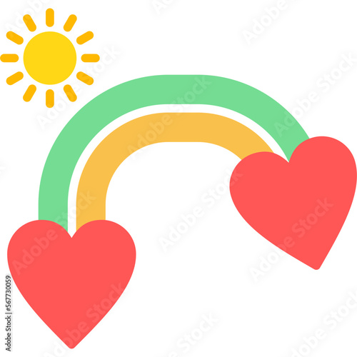 Rainbow  Icon