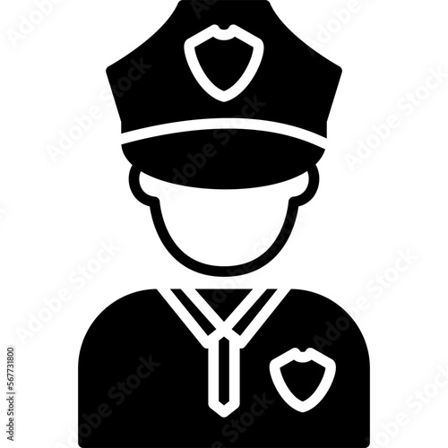 Police Man Icon