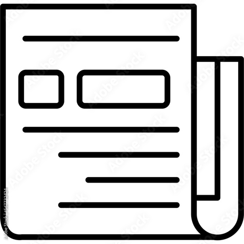 Newspaper Icon