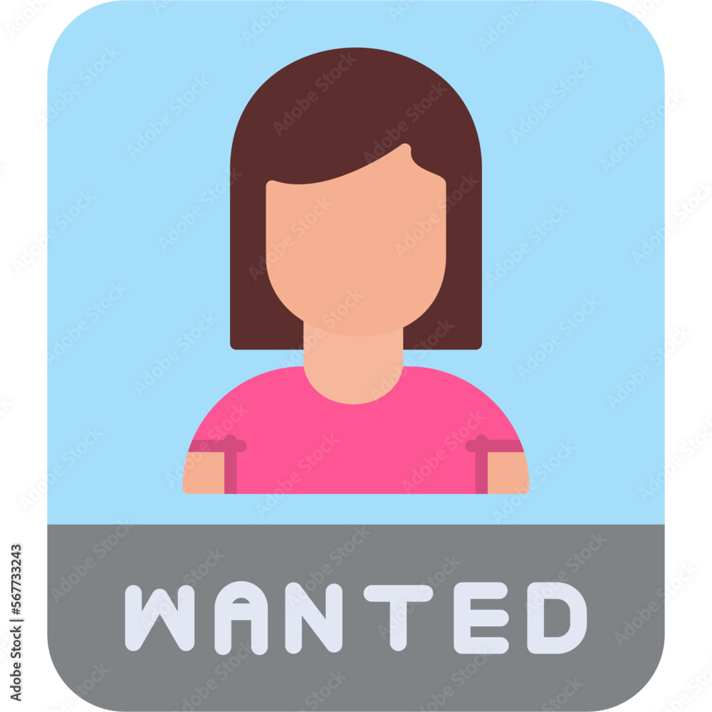 Wanted Icon Wanted Icon