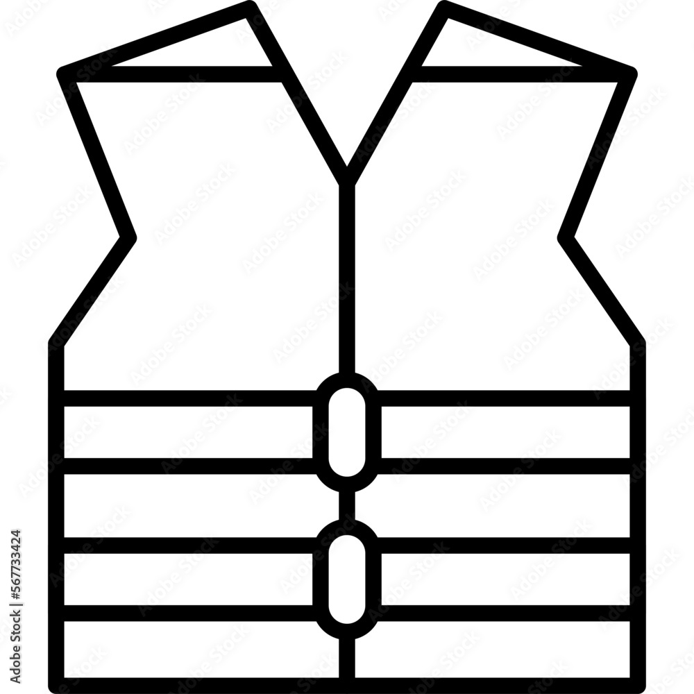 Lifejacket Icon Lifejacket Icon