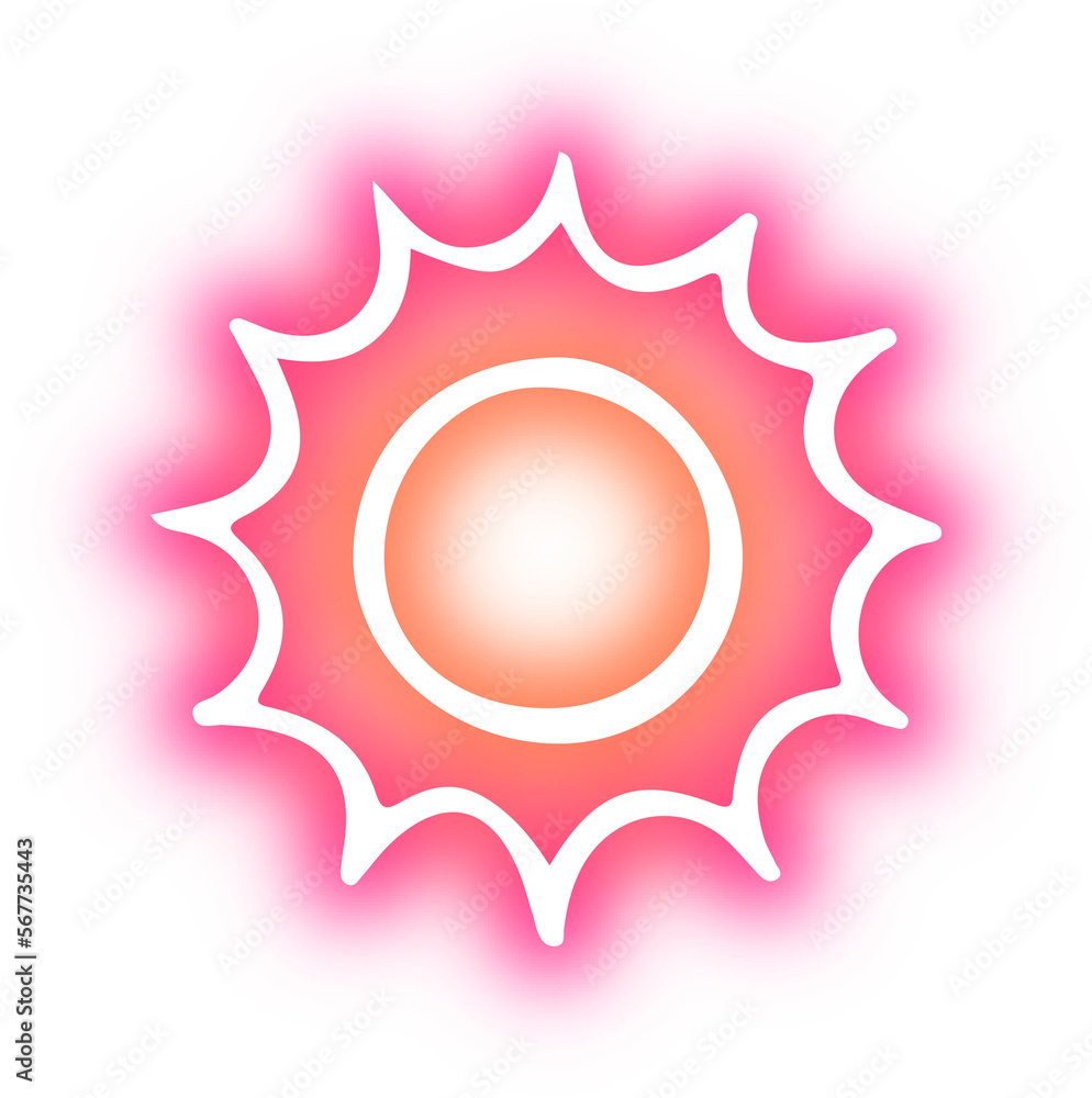 Set of Sun neon Set of Sun neon