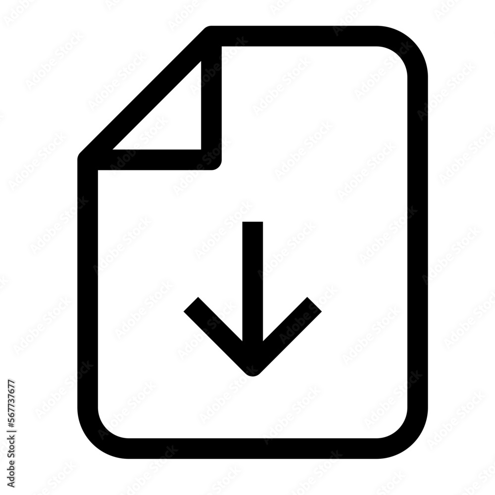 Download line icon Download line icon