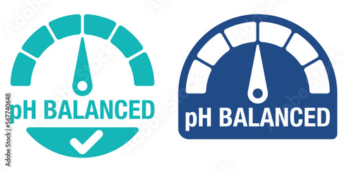 pH balanced sticker - optimal level of acids