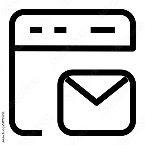 Message line icon