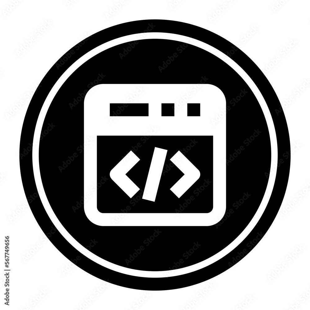 Development Circular line icon Development Circular line icon