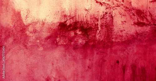 Scary Bloody Wall Background. Horror and Halloween concept