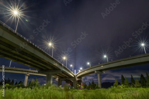 bridge at night