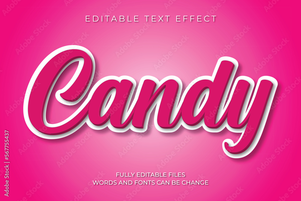 Editable text effect modern, 3d creative and minimal font style | Creative bold text effect | Editable text effect text style
