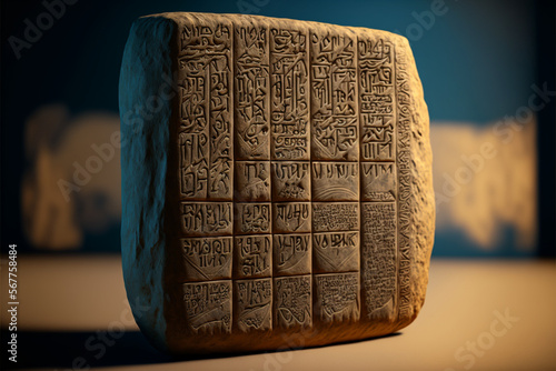 Illustrated Treasures: Uncovering the Sumerian Cuneiform Tablets photo