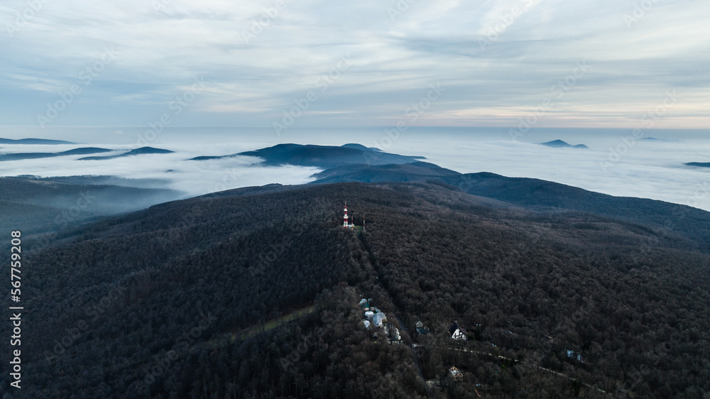 view from the top of mountain