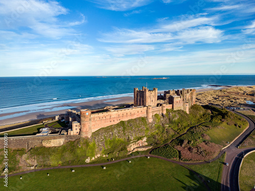 Bamburgh Castle - Northumberland - England