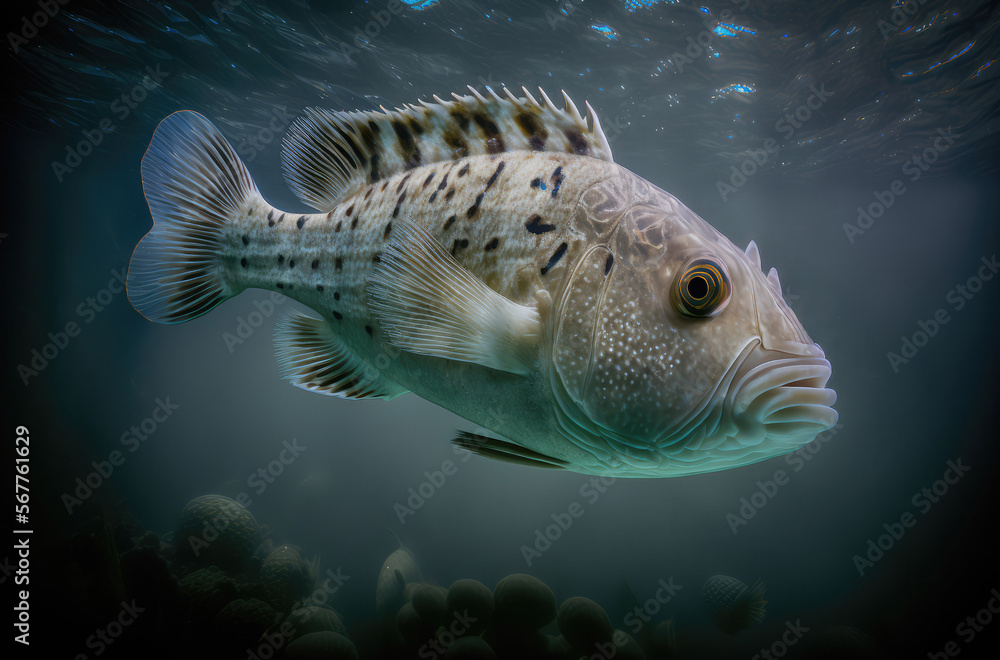 Obraz premium Fisch im Ozean