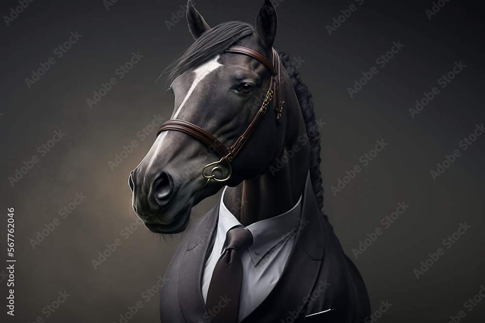 Horse in a Vest: The Galloping Steed Ready for the Corporate World. Generative AI