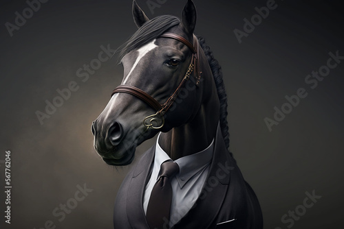 Horse in a Vest: The Galloping Steed Ready for the Corporate World. Generative AI