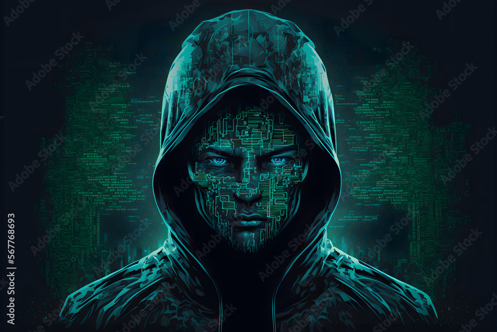 Hacker, cyber war, generative ai Hacker, cyber war, generative ai