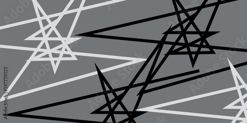 vector abstract premium black and white geometric background
