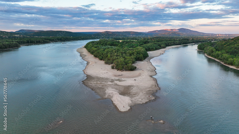 view of the river