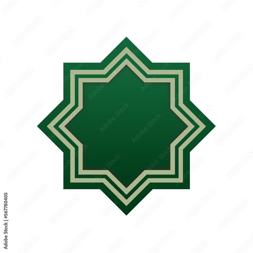 green star frame green star frame