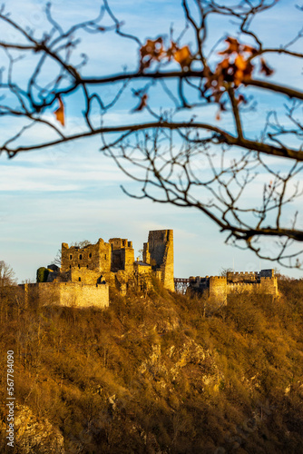 Ruins of Cornstejn, Czech Republic photo