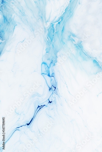 Blue marble background. Pastel blue marble texture. Abstract blue background.