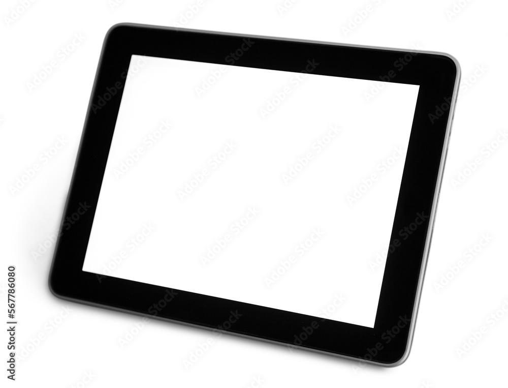 A beautiful modern digital tablet with screen A beautiful modern digital tablet with screen