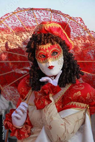 Fototapeta Naklejka Na Ścianę i Meble -  Venetian mask - Venice Carnival