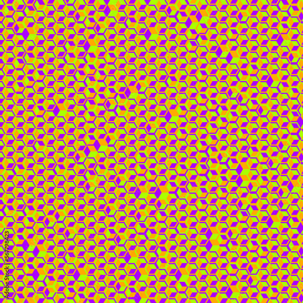 Hexagonal Maze pattern abstract illustration Hexagonal Maze pattern abstract illustration