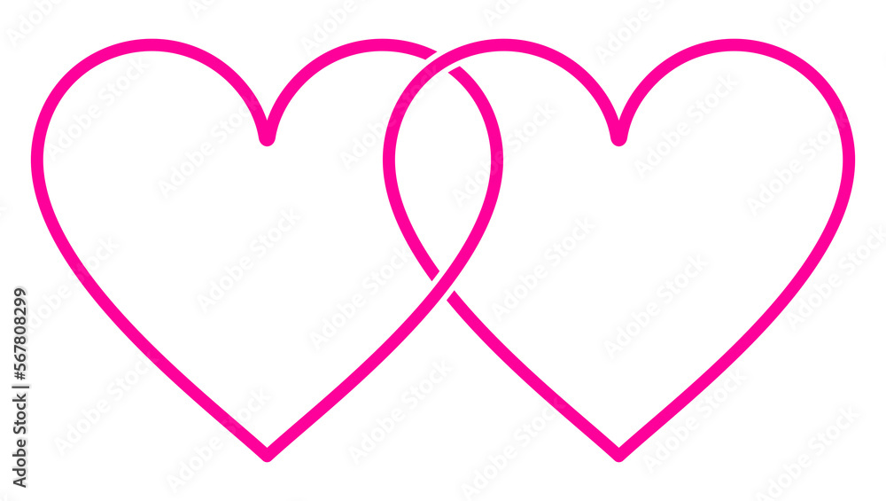 Pair of the Heart Shape Icon Symbol. Romance Couple in Love Icon Symbol for Logo, Art Illustration, Apps, Website or Graphic Design Element. Format PNG Pair of the Heart Shape Icon Symbol. Romance Couple in Love Icon Symbol for Logo, Art Illustration, Apps, Website or Graphic Design Element. Format PNG