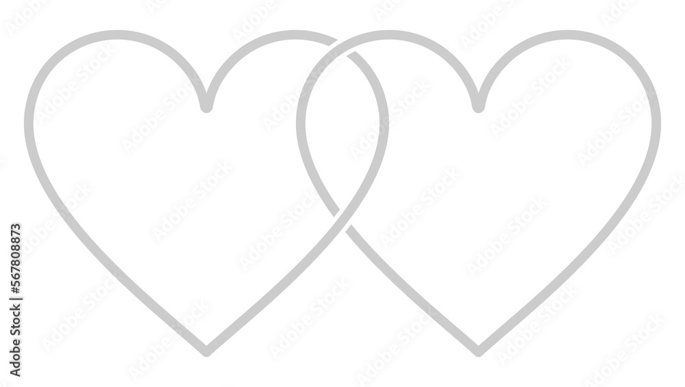 Pair of the Heart Shape Icon Symbol. Romance Couple in Love Icon Symbol for Logo, Art Illustration, Apps, Website or Graphic Design Element. Format PNG Pair of the Heart Shape Icon Symbol. Romance Couple in Love Icon Symbol for Logo, Art Illustration, Apps, Website or Graphic Design Element. Format PNG