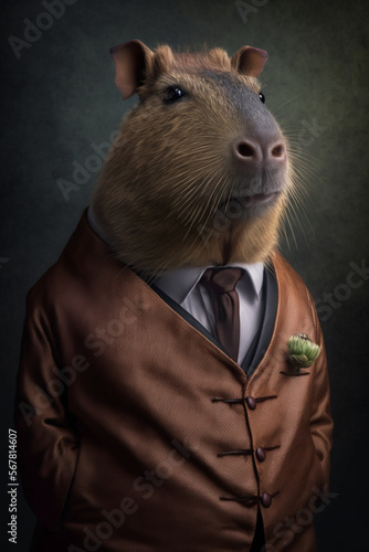 capybara portrait photo