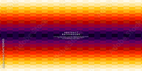 Colorful rectangular abstract background vector