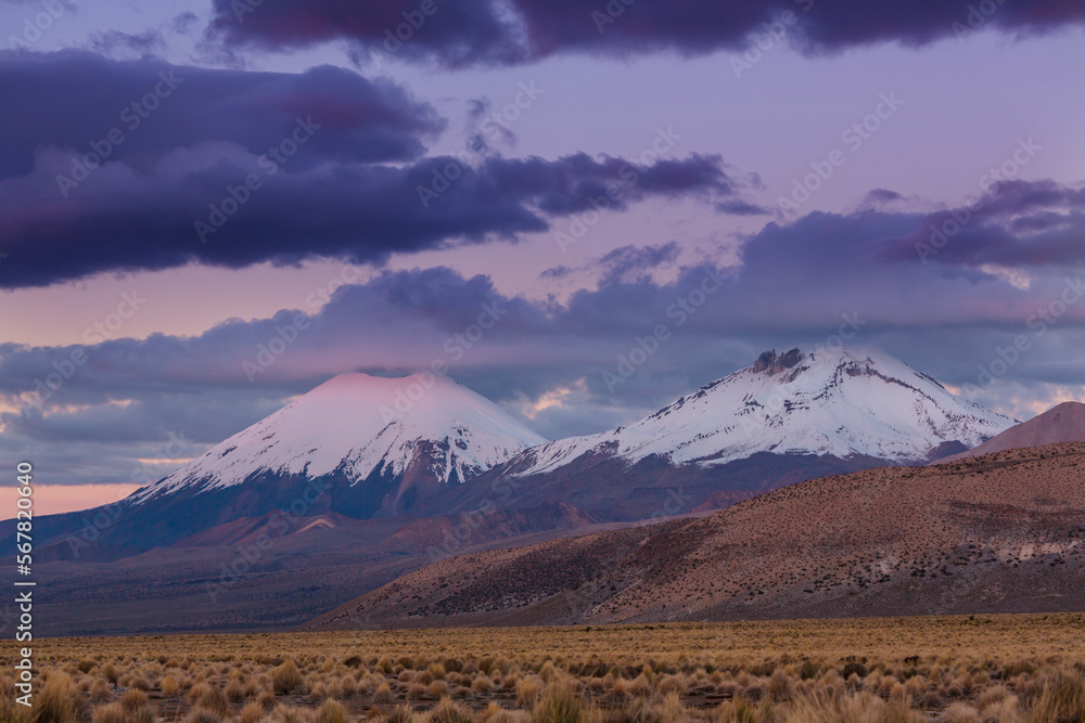 Naklejka premium Mountains in Bolivia