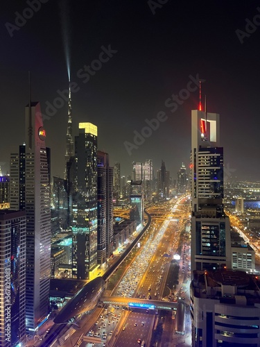 night dubai, Arab Emirates