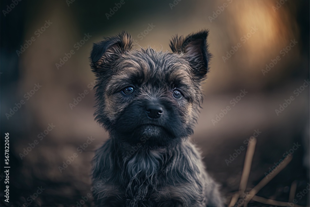 Cairn terrier puppy