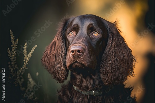 Boykin spaniel dog portrait photo