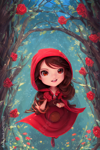 Little red riding hood book cover