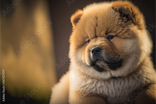 Chow chow puppy photo