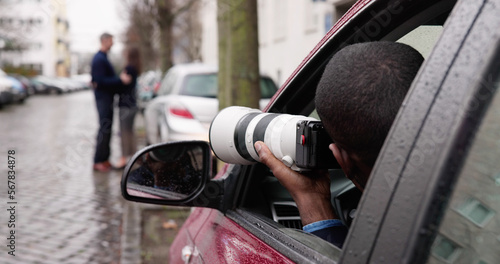 Fotografie Private Detective Spying