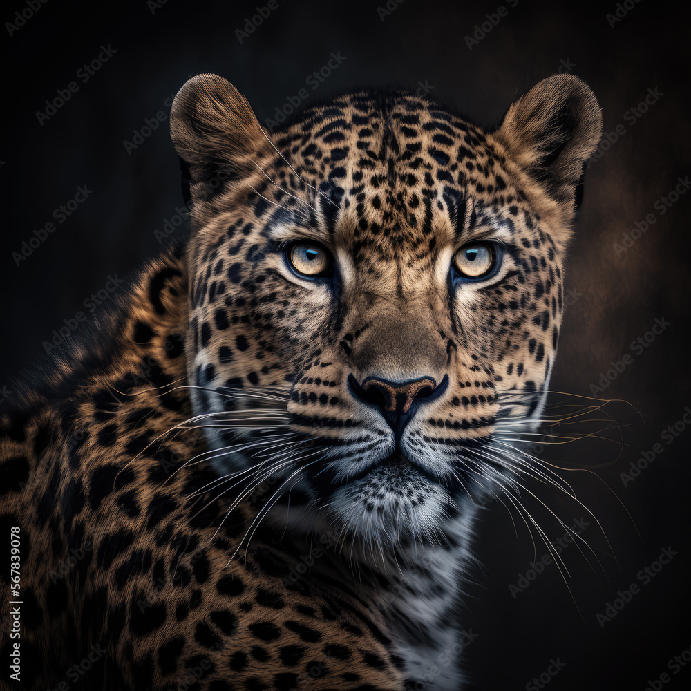 Leopard Portrait-Persian Leopard Leopard Portrait-Persian Leopard