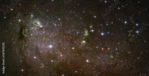 Fototapeta Naklejka Na Ścianę i Meble -  Deep space and galaxy nebulae, stars outside our solar system, wondering through the cosmos astrononomy, elements of this image are furnished by hubble and nasa