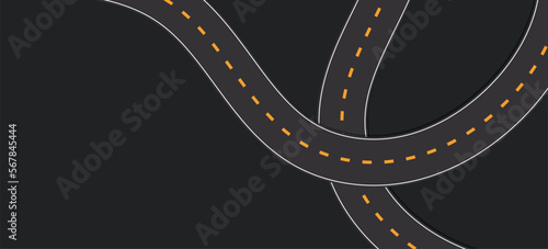 sfondo, strada, autostrada, linee di mezzeria,