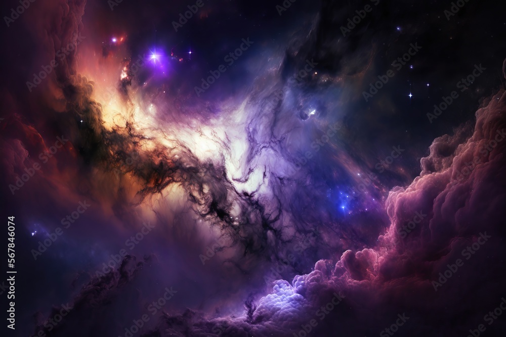 space background galaxy abstract view