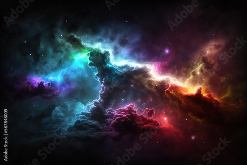 space background galaxy abstract view