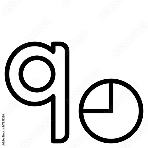 q lowercase quarter letter alphabet