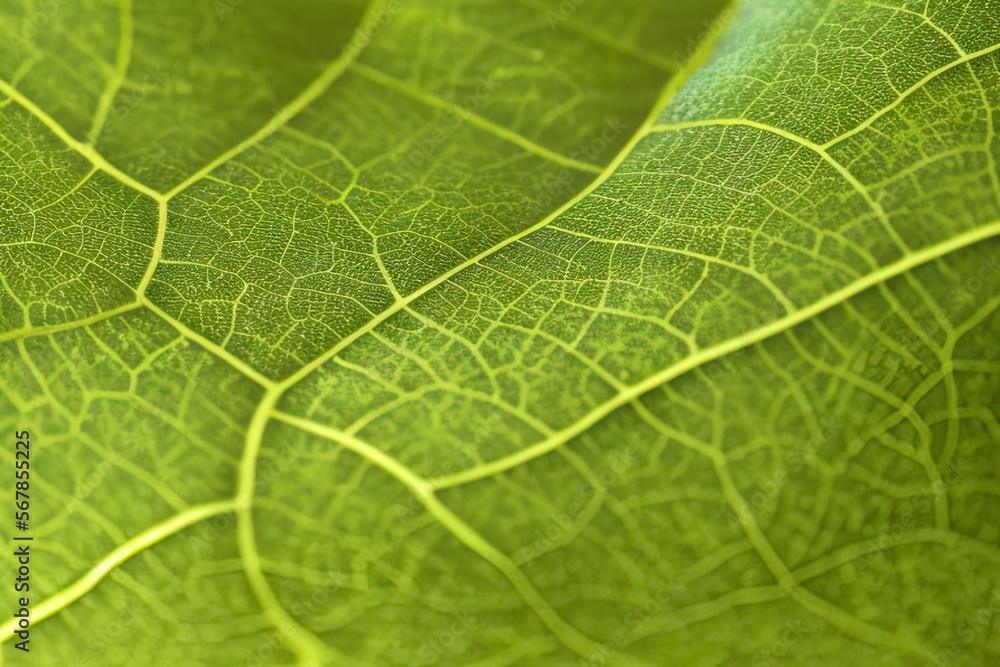 Green leaf texture - in detail Green leaf texture - in detail