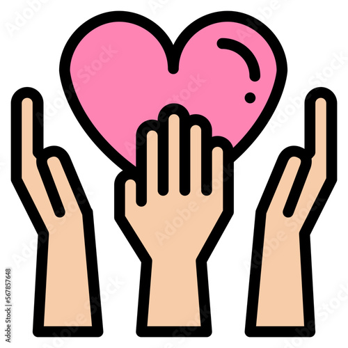 participate cooperate charity people love